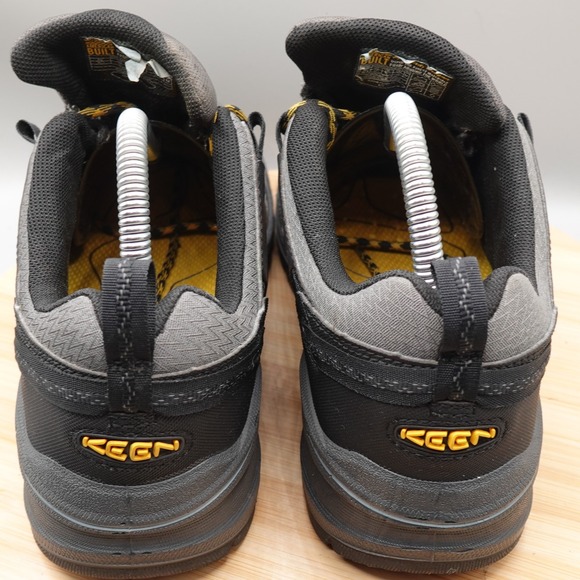 KEEN Shoes Mens 8D Grey Yellow Targhee III Waterproof Low Hiking F2892-11 main image 9